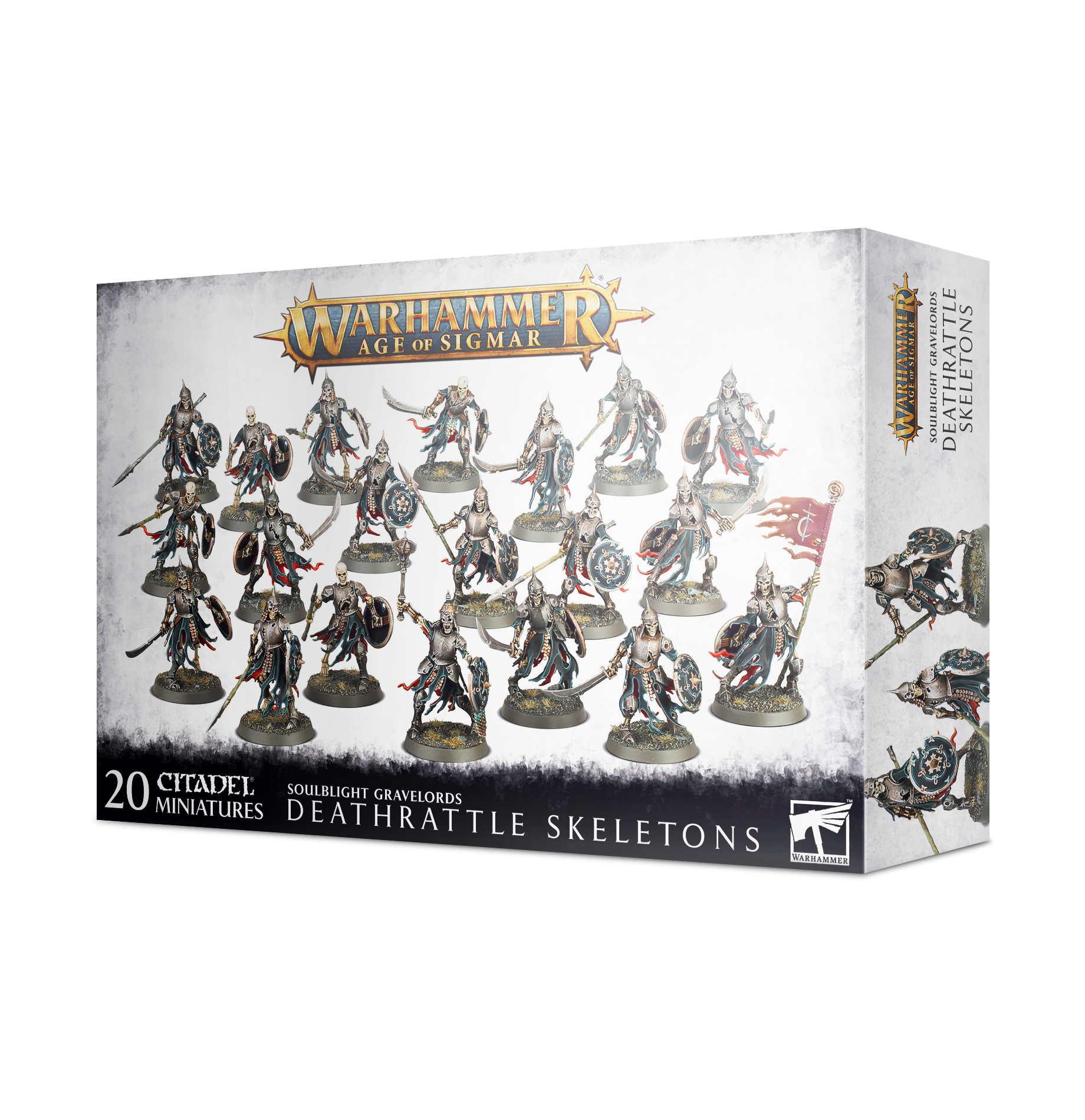 Deathrattle Skeletons - 91-42 - Soulblight Gravelords - Warhammer Age of Sigmar