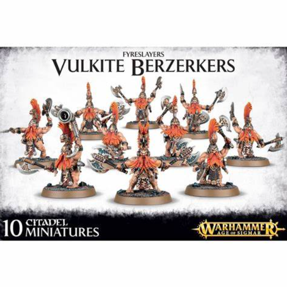 Vulkite Berzerkers - 84-25 - Fireslayers - Warhammer Age of Sigmar