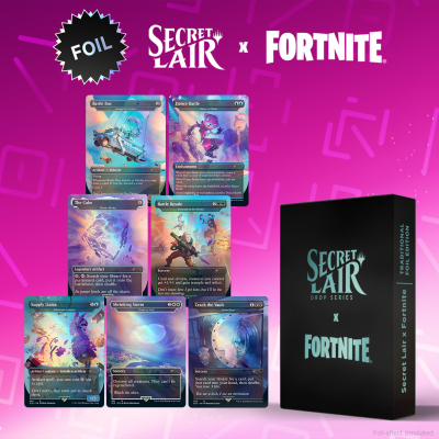 Secret Lair - X Fortnite Foil Edition - Magic - Anglais