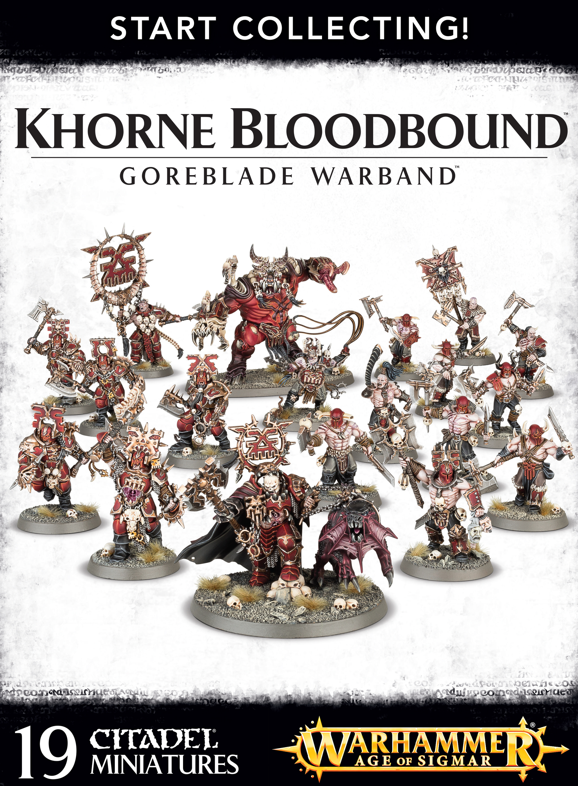 Start Collecting! Khorne Bloodbound - Goreblade Warband - 70-81 - Warhammer Age of Sigmar