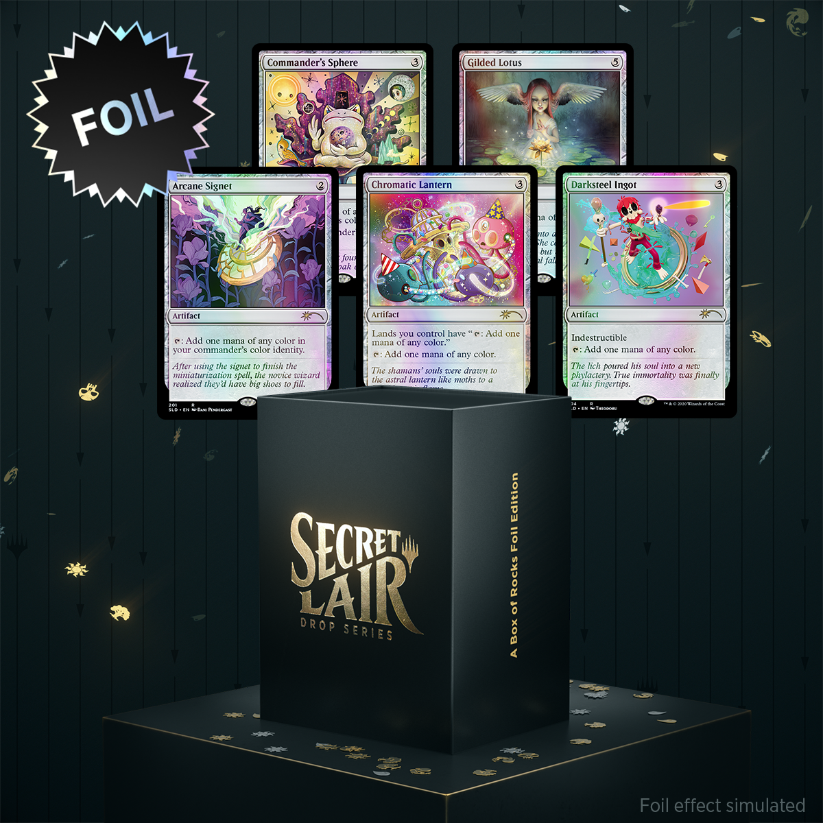 Secret Lair Drop Series - A Box of Rocks Foil Edition - Magic - Anglais