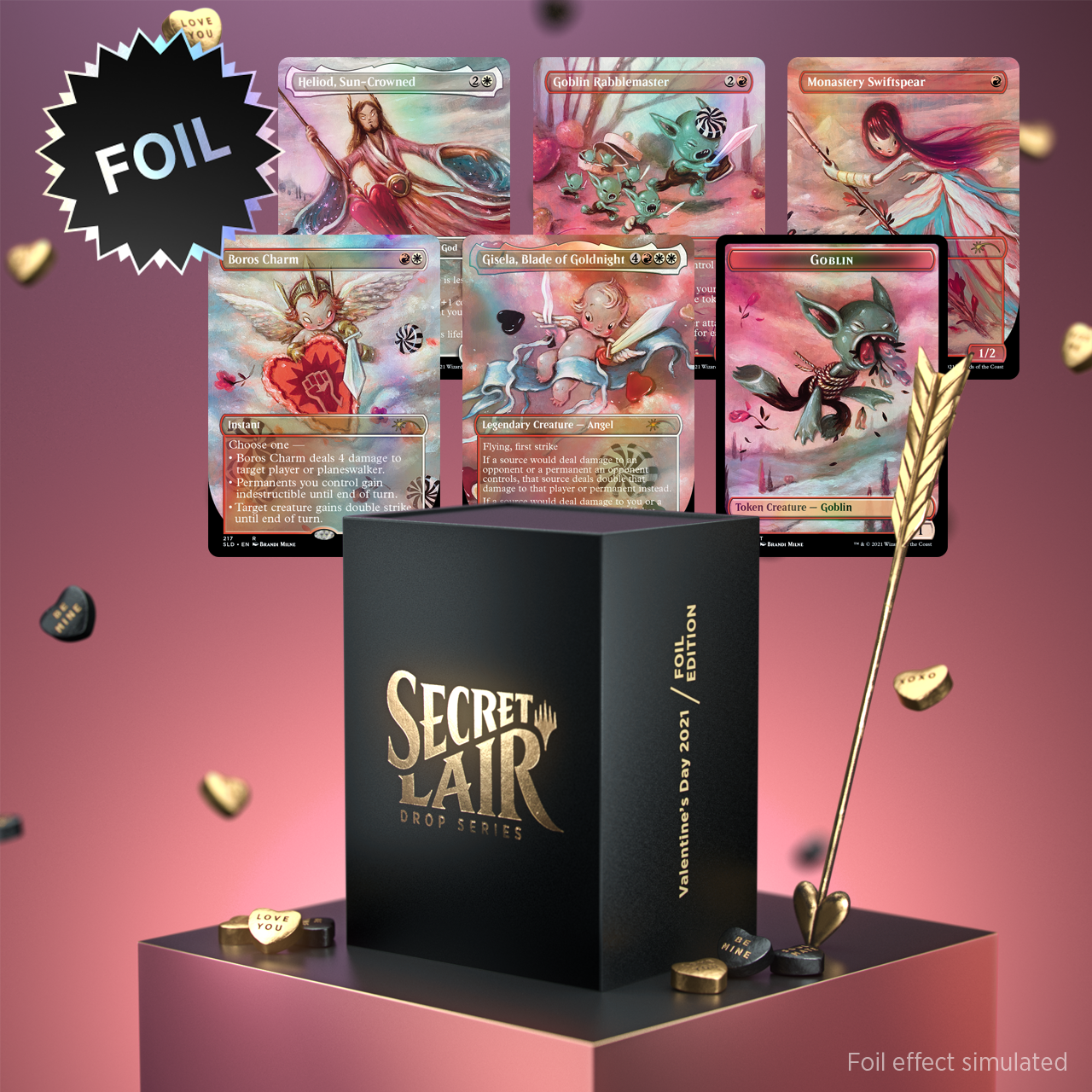 Secret Lair Drop Series - Valentine\'s Day 2021 Foil Edition - Magic - Anglais