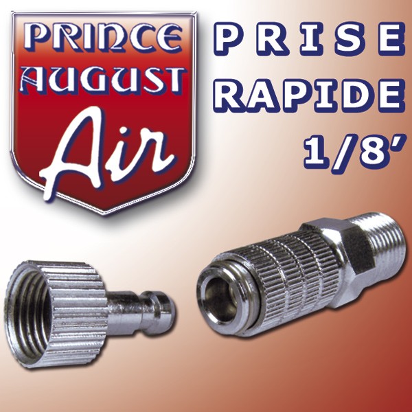 AAG50 – Prise Rapide 1/8′ - Prince August