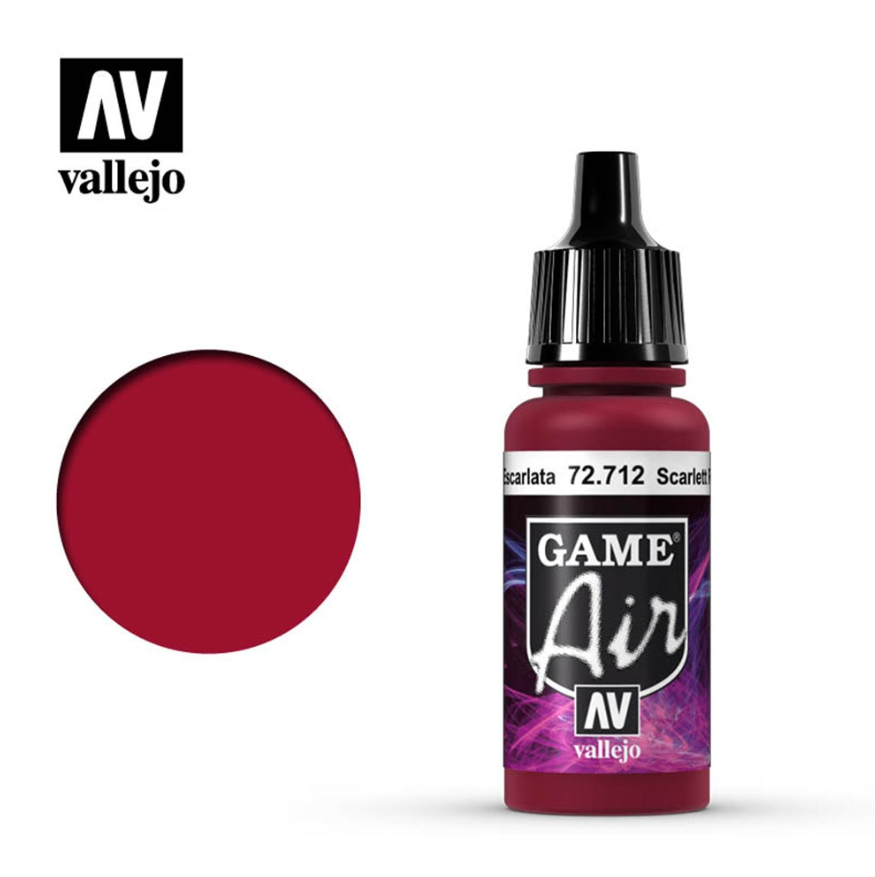 PGA712 - Rouge Ecarlate 72.712 - Game Air - Vallejo