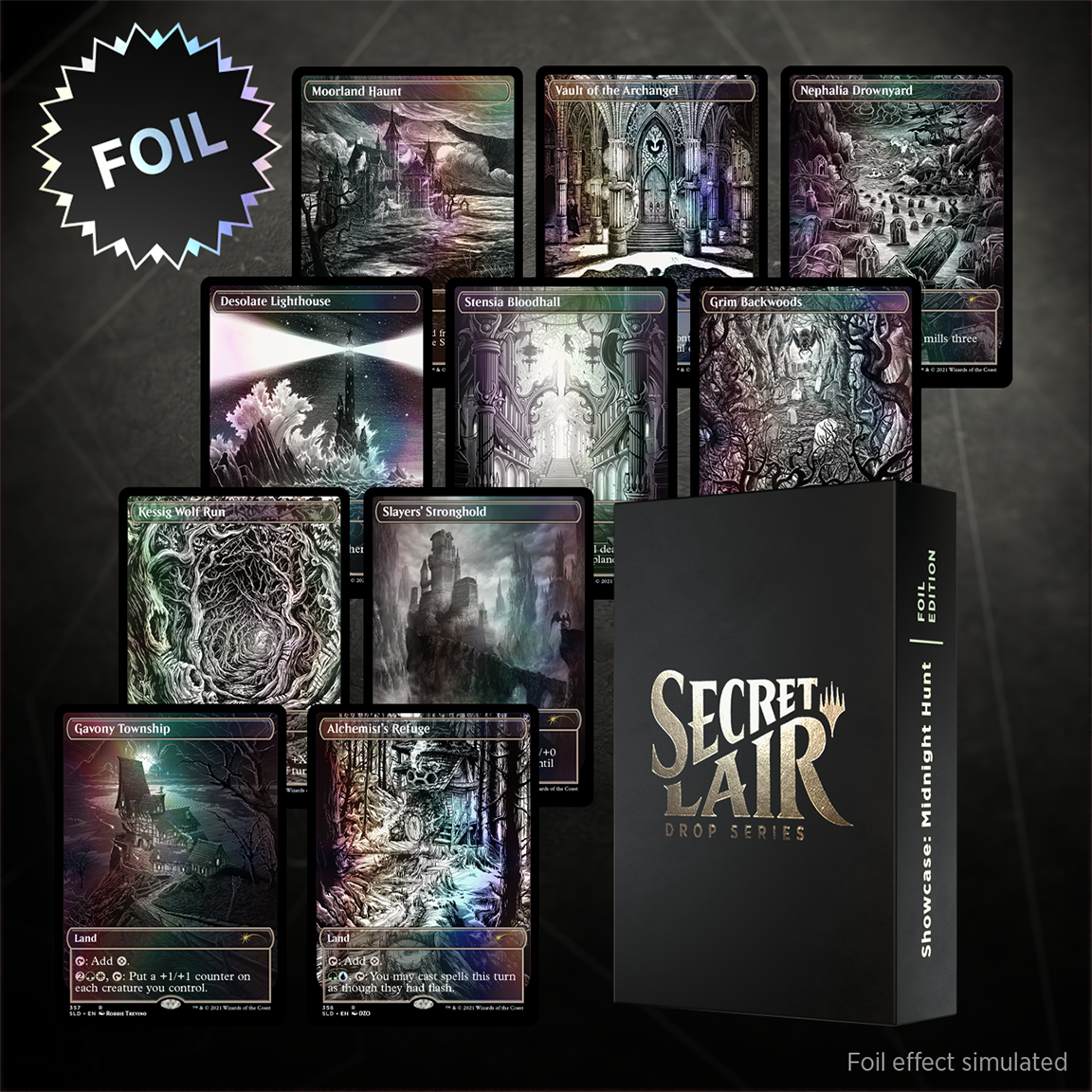 Secret Lair Drop Series - Showcase: Midnight Hunt Foil Edition - Magic - Anglais