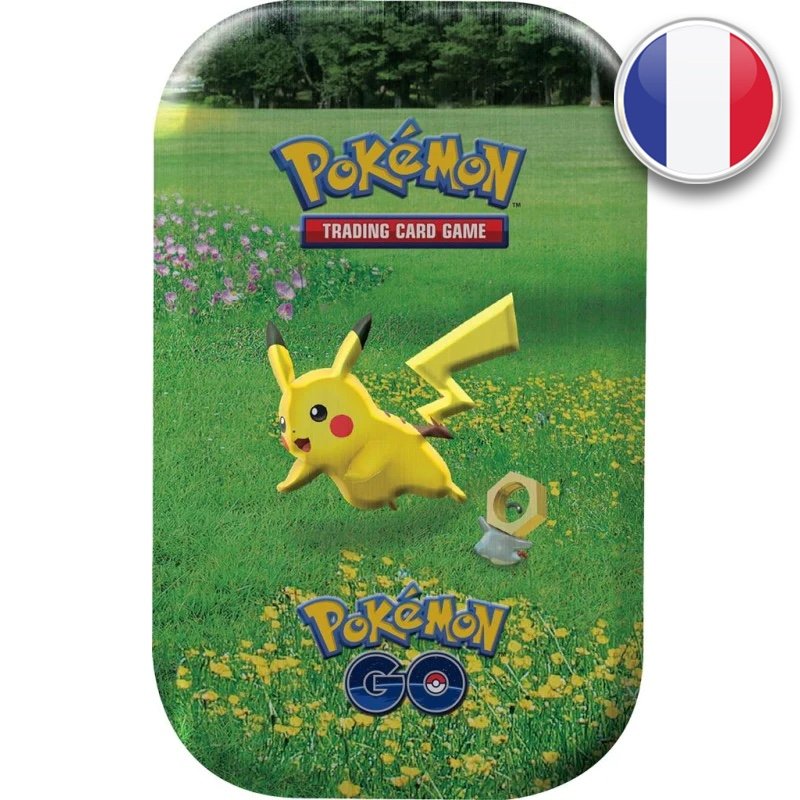 Mini Tin Pokémon Go - Pikachu - Pokémon - En Français - (modèle aléatoire)