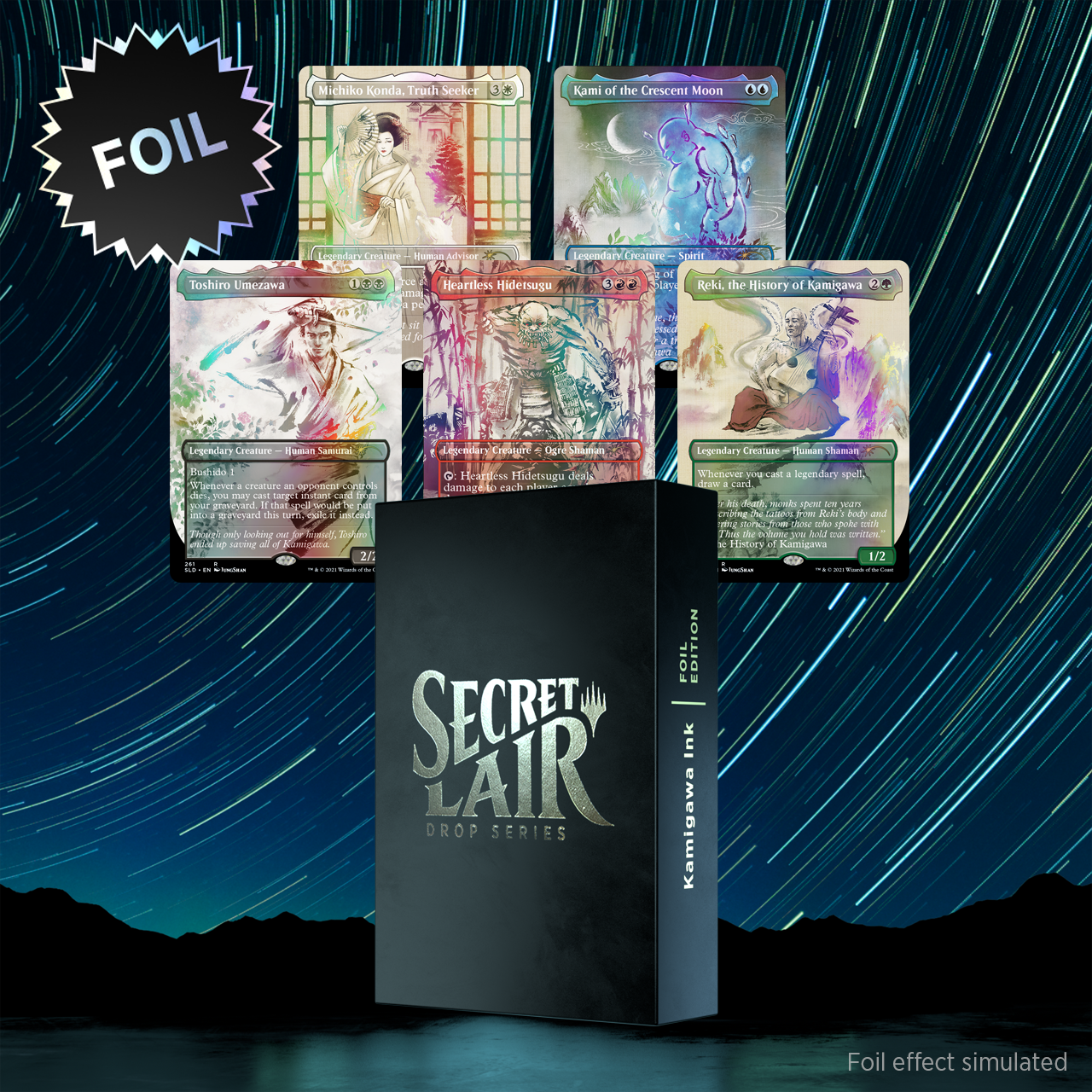 Secret Lair Drop Series - Kamigawa Ink Foil Edition - Magic - Anglais