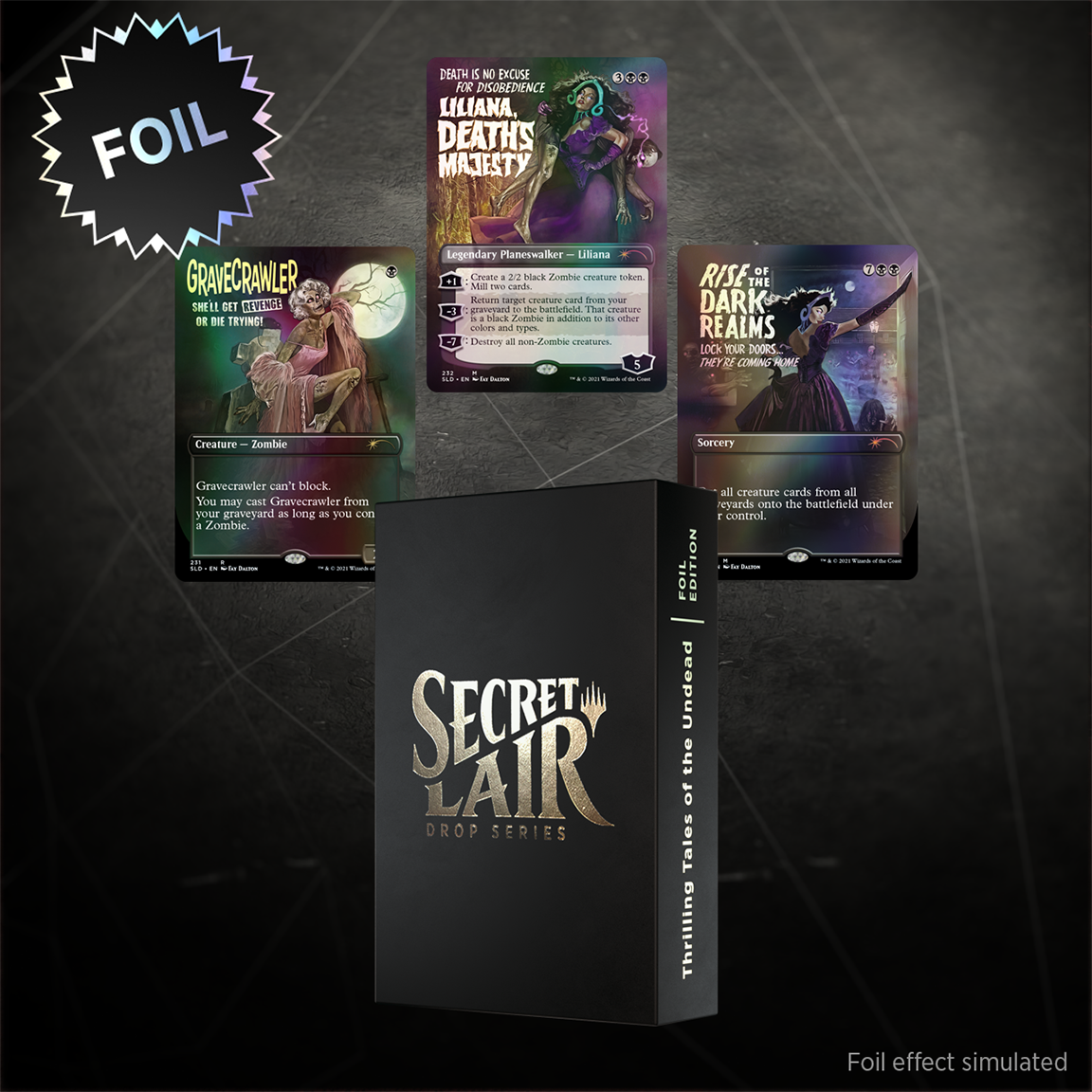 Secret Lair Drop Series - Thrilling Tales of the Undead Foil Edition - Magic - Anglais