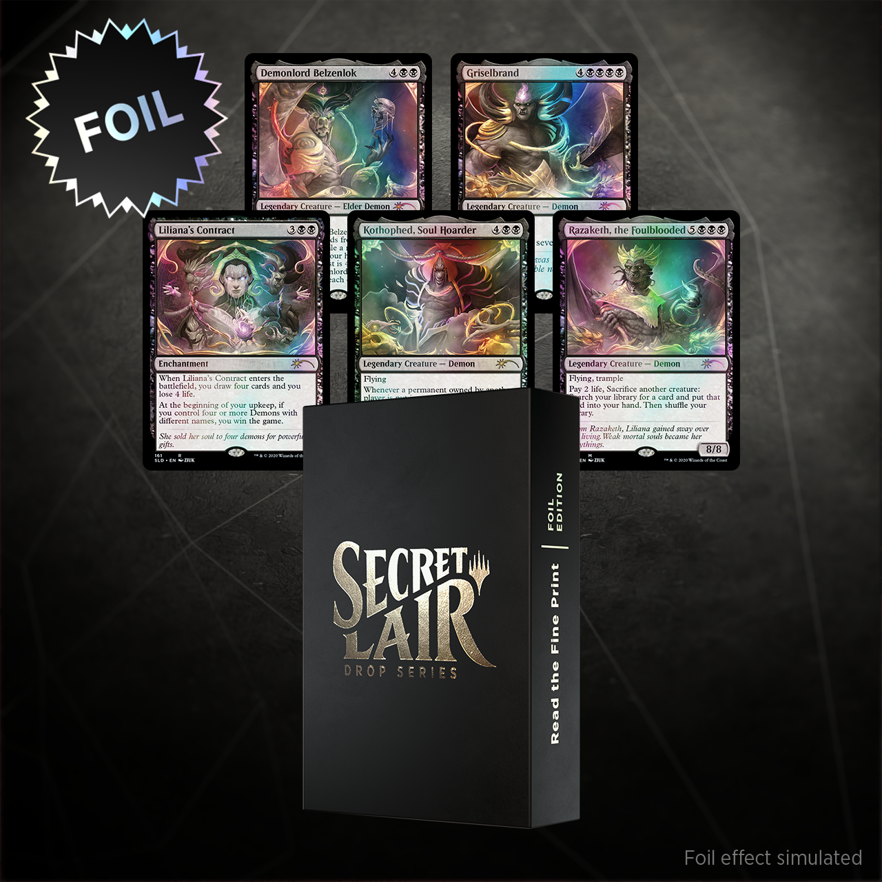 Secret Lair Drop Series - Read the Fine Print Foil Edition - Magic - Anglais