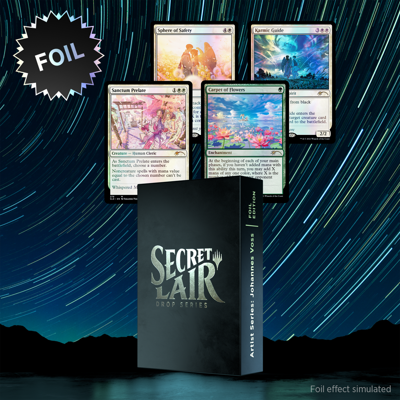 Secret Lair Drop Series - Artist Series: Johannes Voss Foil Edition - Magic - Anglais