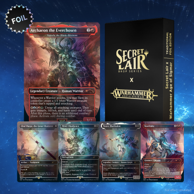 Secret Lair x Warhammer Age of Sigmar - Foil Edition - Magic - Anglais
