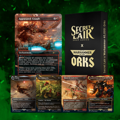 Secret Lair x Warhammer 40,000: Orks - Magic - Anglais
