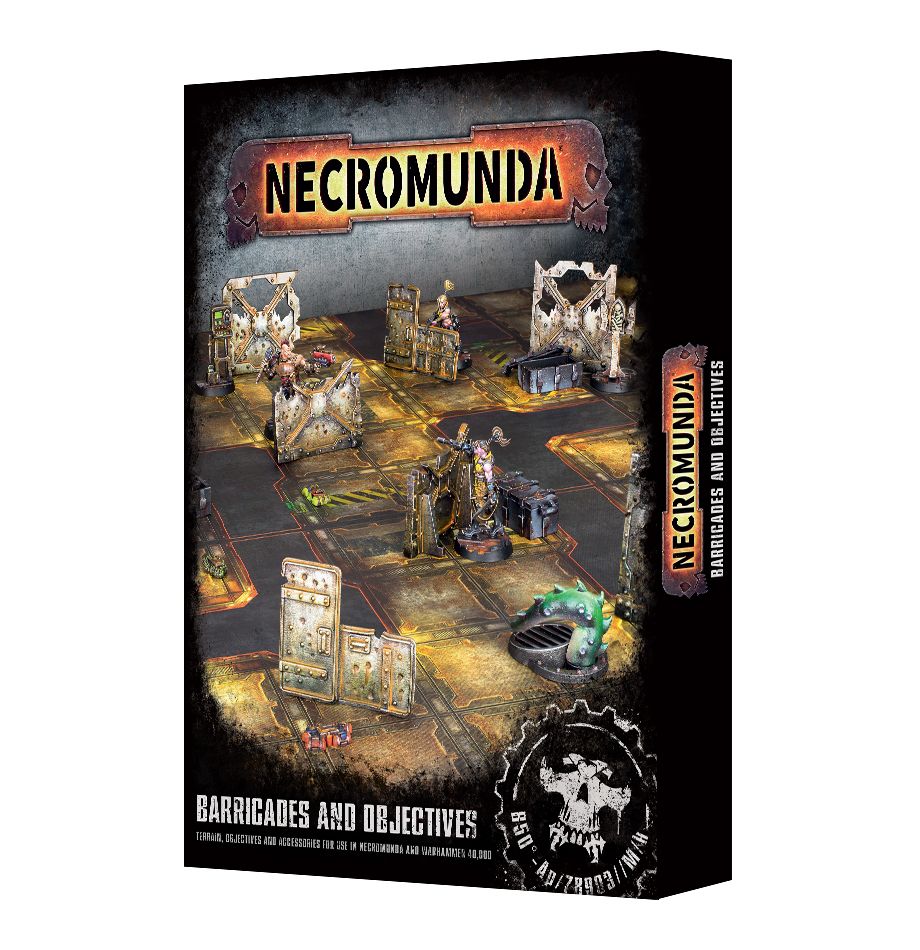Barricades And Objectives - 300-04 - Necromunda