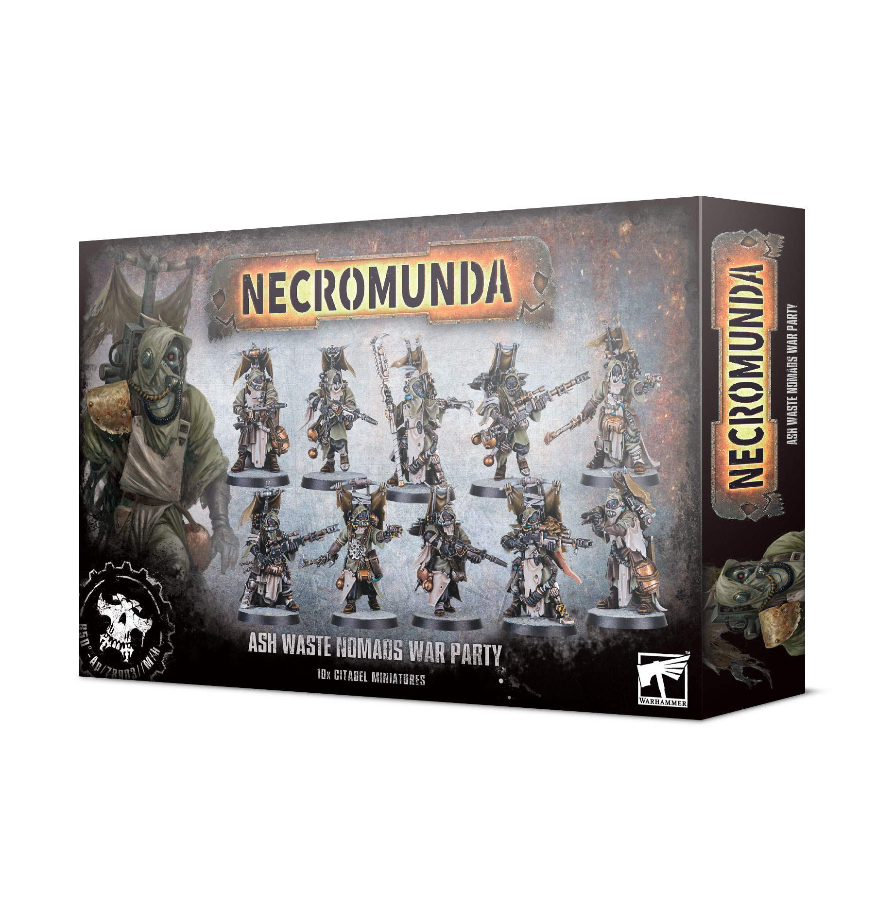 Ash Waste Nomads War Party - 300-96 - Necromunda