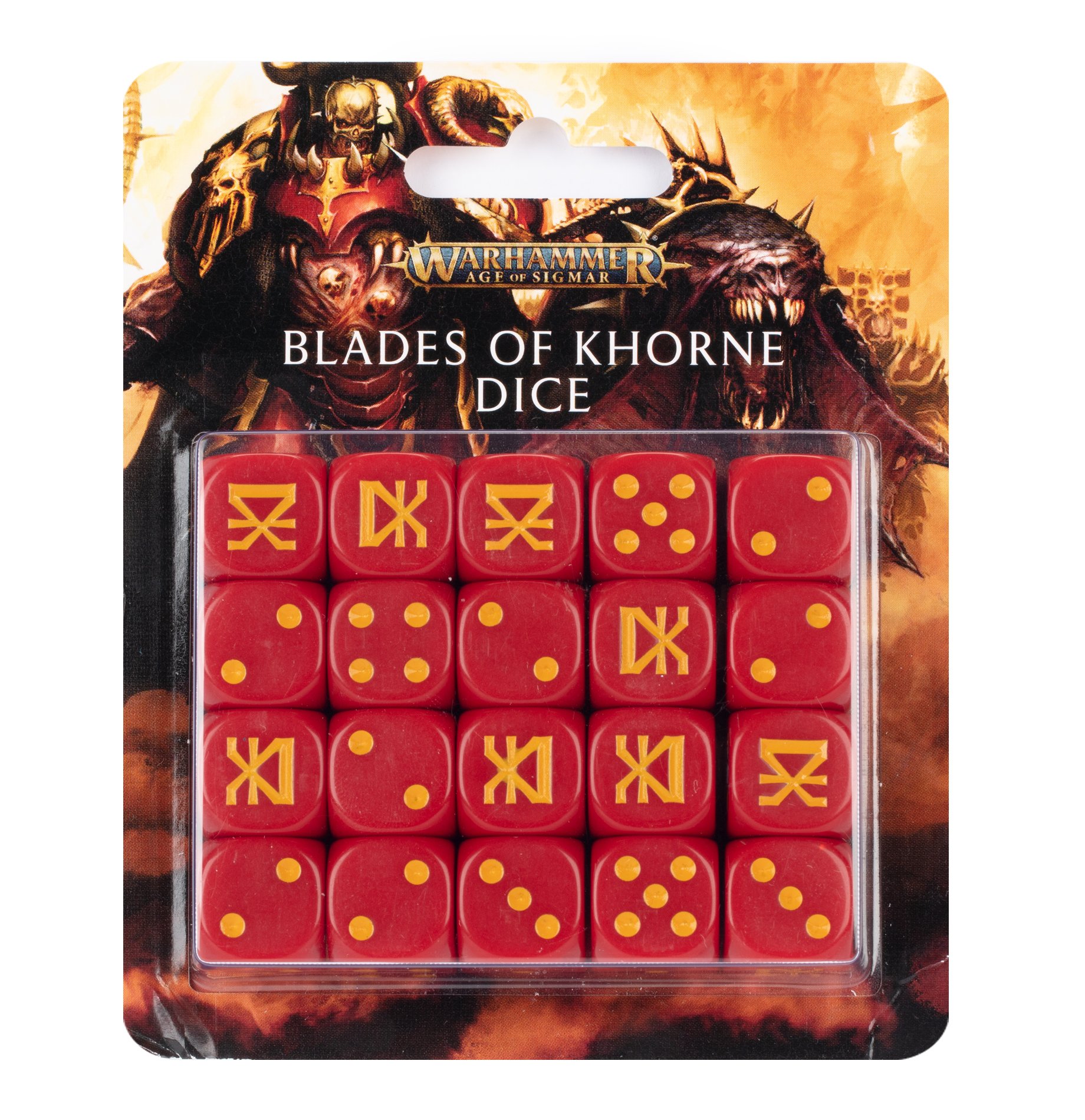 Dice - Blades of Khorne - 83-39 - Warhammer Age of Sigmar