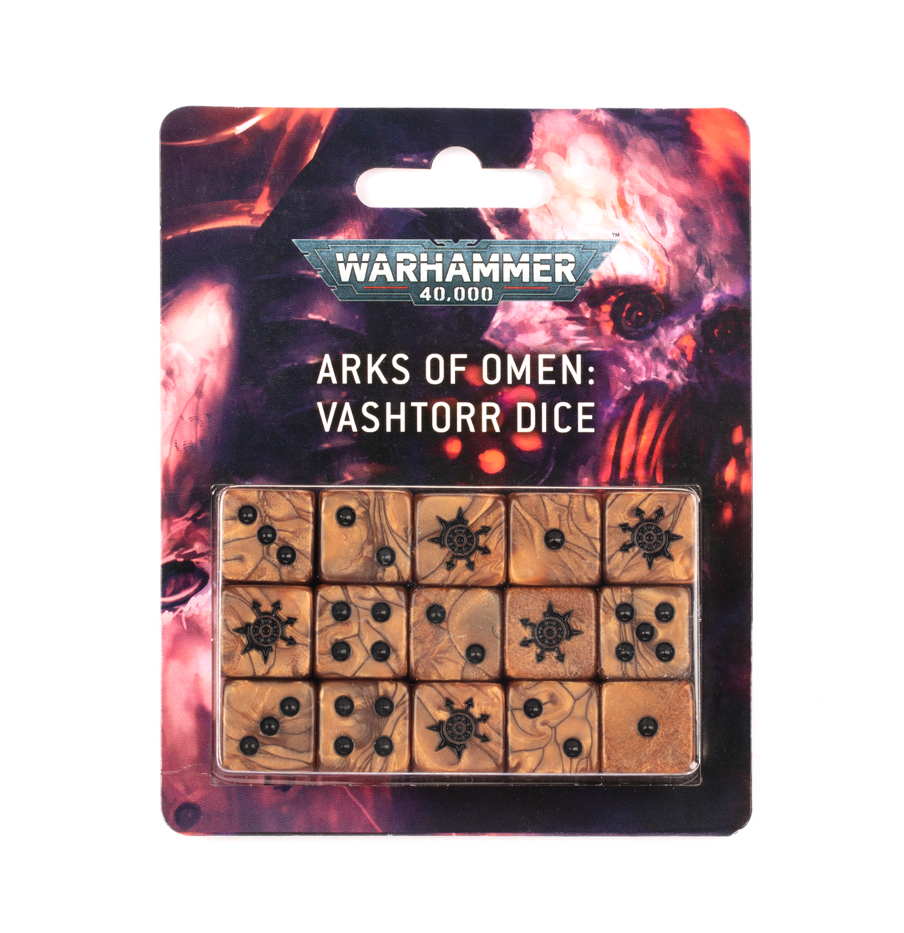 Les Arches Fatidiques: Set de Dés de Vashtorr - 43-31 - Warhammer 40,000