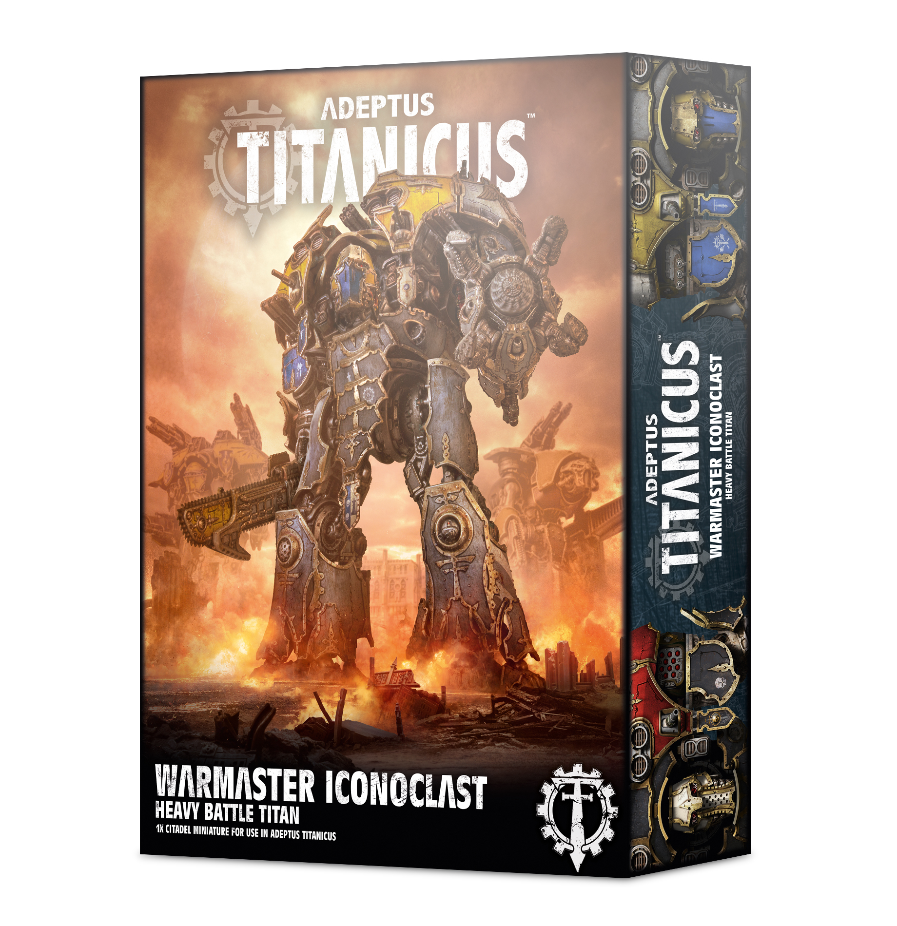 Warmaster Iconoclast Heavy Battle titan - 400-45 - Adeptus Titanicus - Warhammer