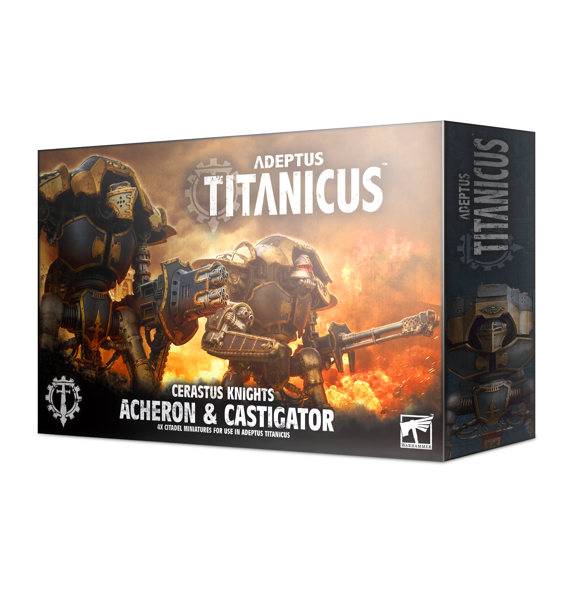 Cerastus Knights Acheron & Castigator - 400-37 - Adeptus Titanicus - Warhammer