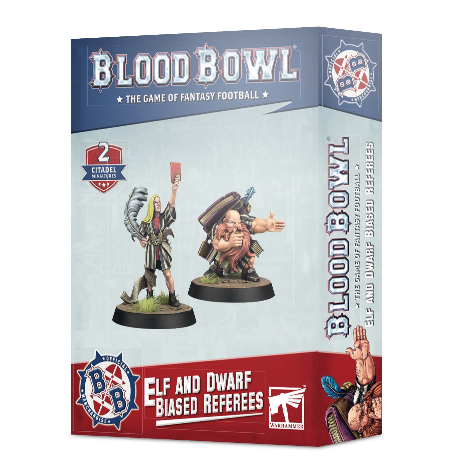 Arbitres Partiaux Elfe et Nain - 202-16 - BLOOD BOWL