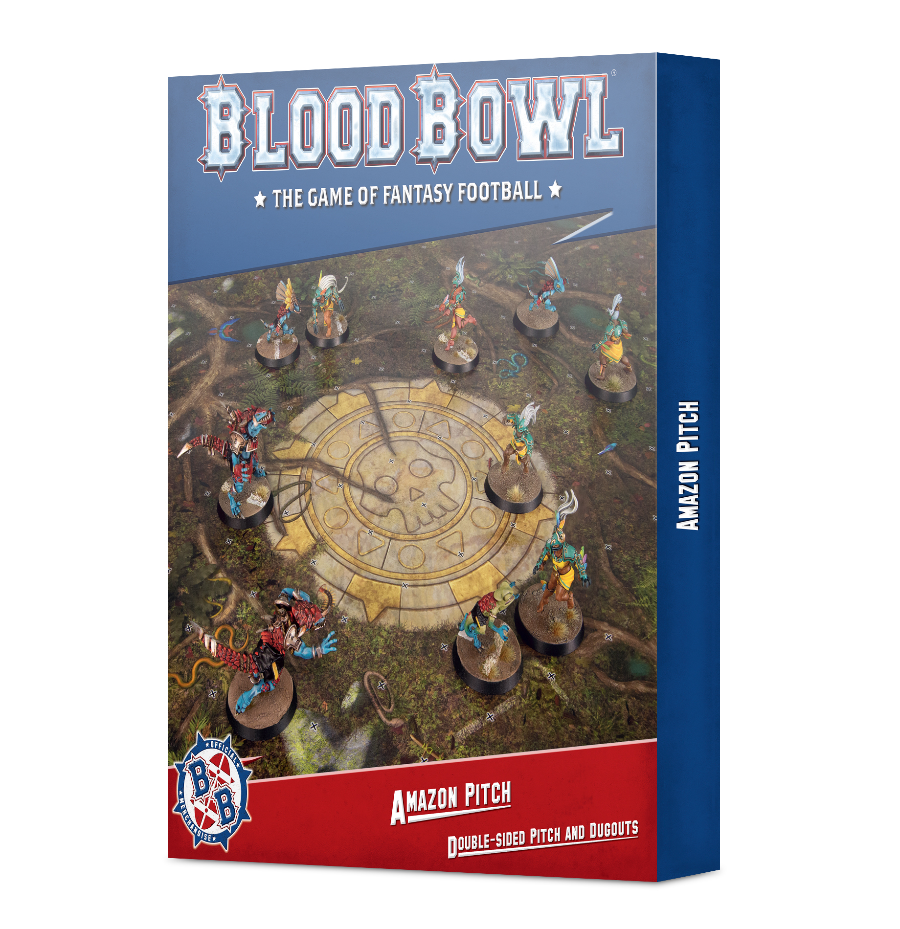 Double-sided - Amazon Pitch and Dugout- 202-29 - BLOOD BOWL