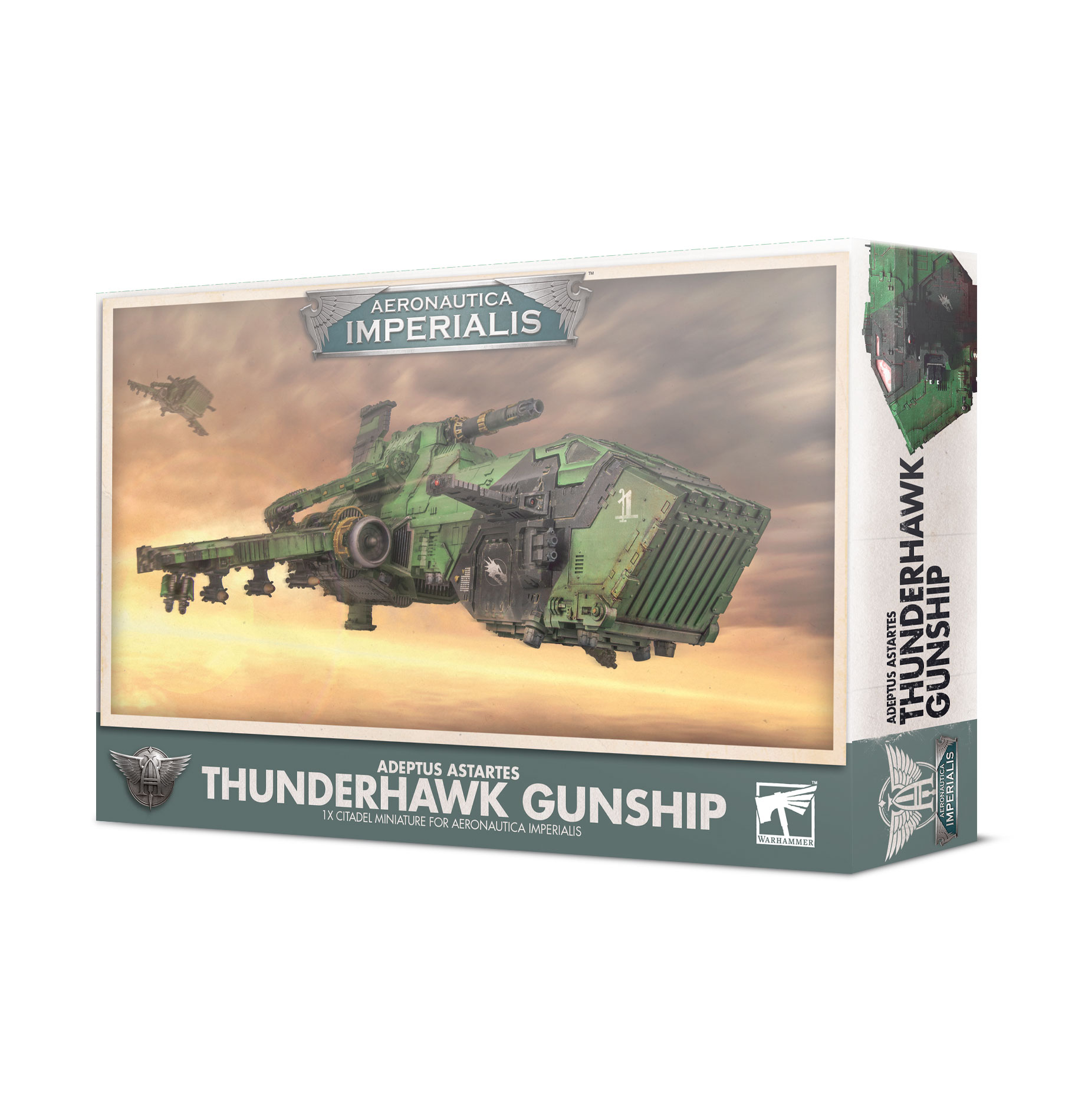 Hélicoptère de combat Thunderhawk - Adeptus Astartes - 500-46 - Aeronautica Imperialis - Warhammer