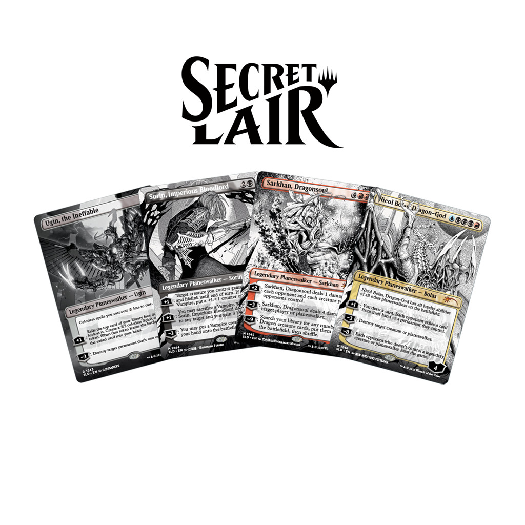 Secret Lair More Borderless Planeswalkers - Magic - Anglais