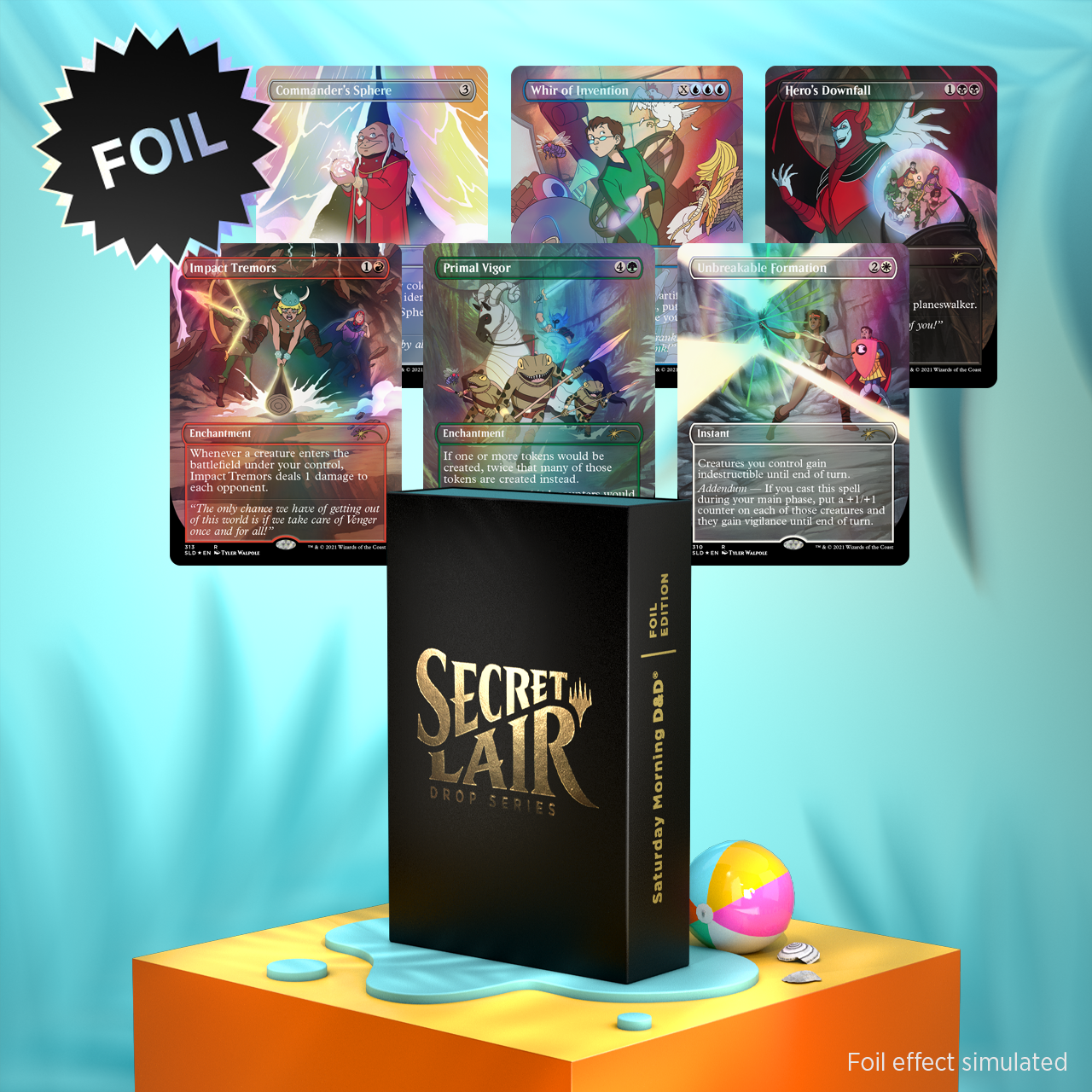 Secret Lair Drop Series - Saturday Morning D&D Foil Edition - Magic - Anglais