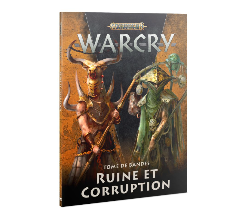 Tome de Bande : Ruine et Corruption - WARCRY - Warhammer Age Of Sigmar - En Français