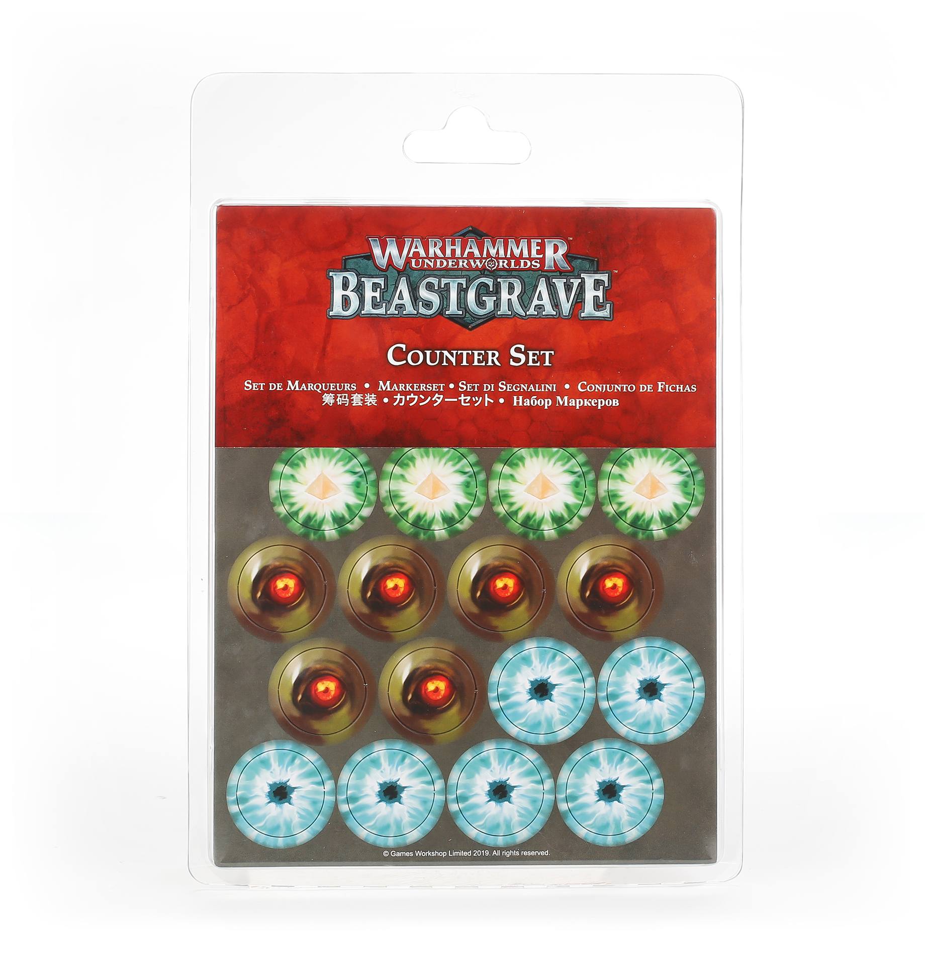 Set de marqueurs Beastgrave - 110-78 - Warhammer Underworlds - En Français