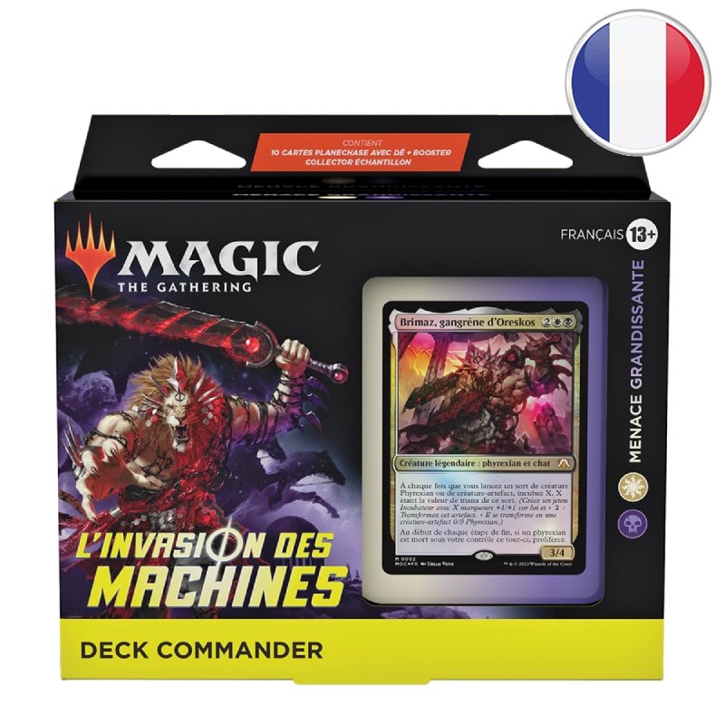 Deck Commander Menace Grandissante - L\'Invasion des machines - Magic - En Français