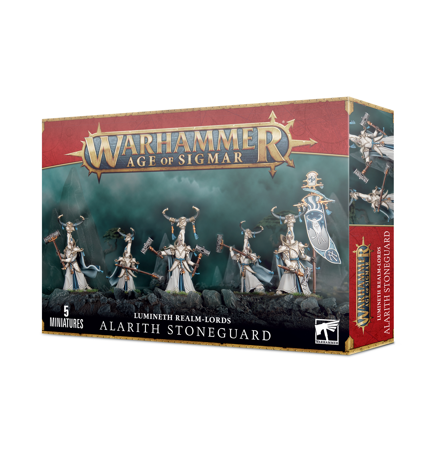 Alarith Stoneguard - 87-54 - Lumineth Realm-Lords - Warhammer Age of Sigmar