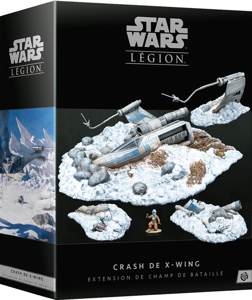 CRASHED X-WING - Extension de champ de bataille - Star Wars Légion