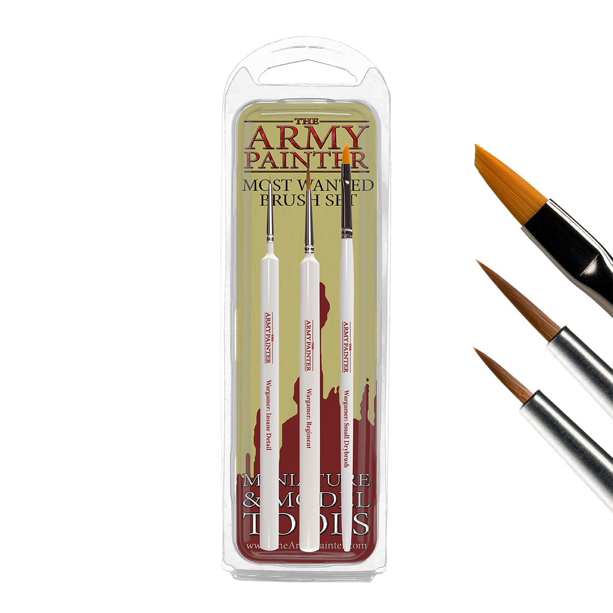 MOST WANTED BRUSH SET - TL5043 - The Army Painter