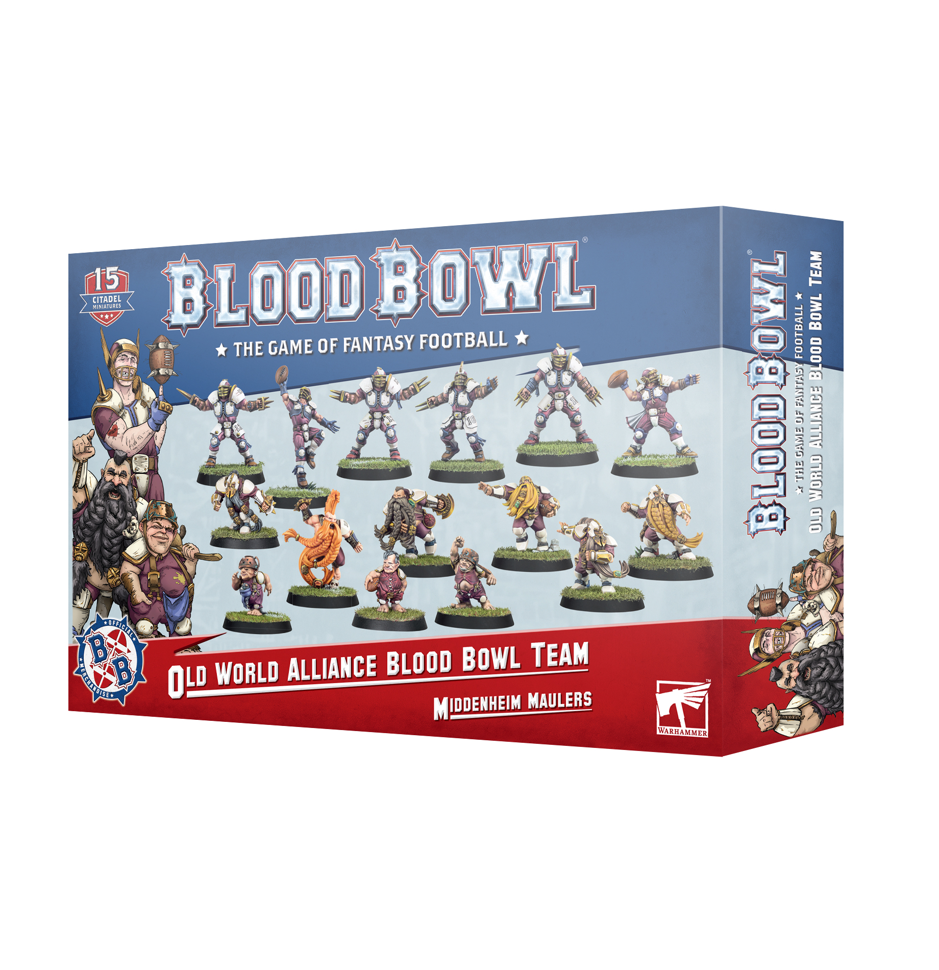 Équipe de Blood Bowl de l\'Alliance du Vieux Monde – Middenheim Maulers - 202-05 - BLOOD BOWL