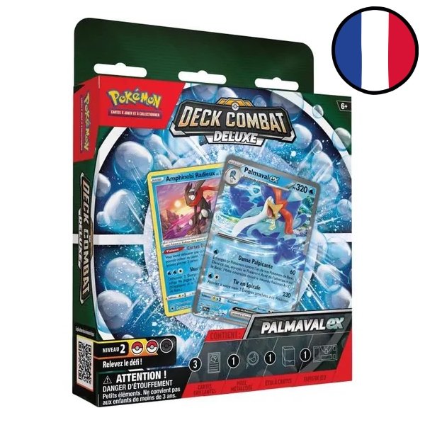 Deck combat Deluxe Palmaval-ex - Pokémon - En Français
