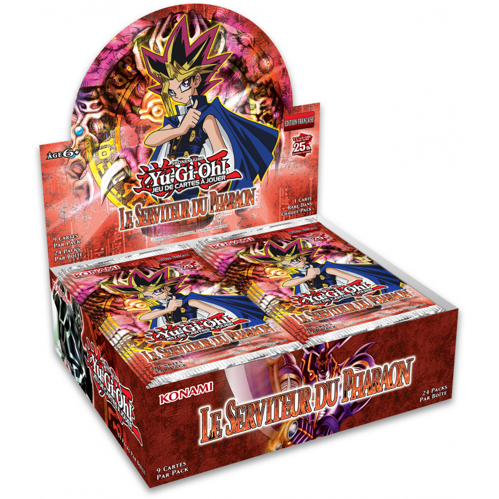 Boite de 24 Boosters Le Serviteur du Pharaon Édition 25e anniversaire - Yu-Gi-Oh! - En Français