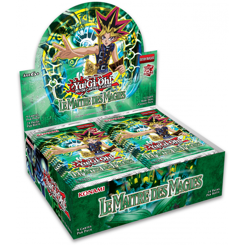 Boite de 24 Boosters Le Maitre des Magies Édition 25e anniversaire - Yu-Gi-Oh! - En Français