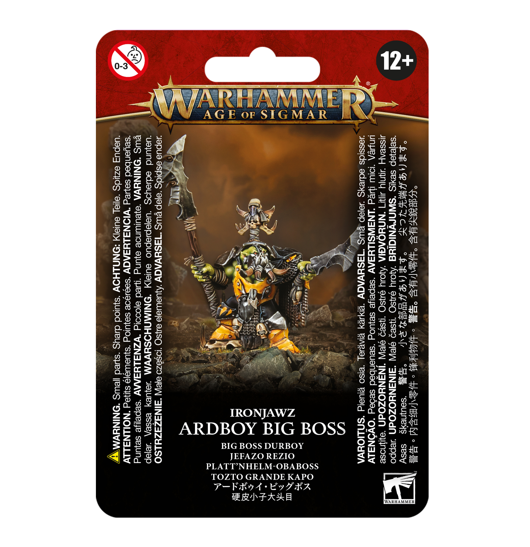 Ardboy Big Boss - Orruk Warclans - 89-57 - Warhammer Age of Sigmar