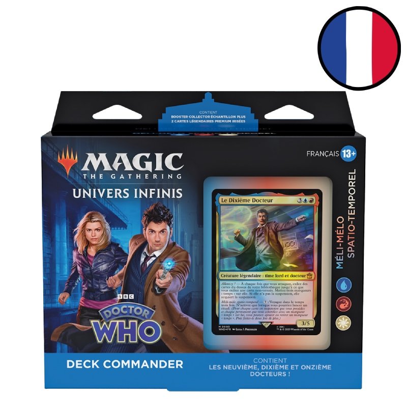 Deck Commander Univers Infinis : Doctor Who Méli-Mélo Spatio-Temporel - Magic - En Français