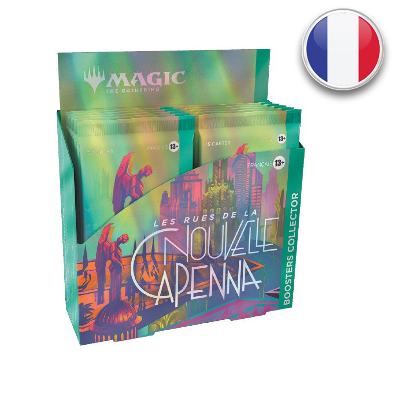 Boite de 12 boosters collectors Les rues de la Nouvelle-Capenna - Magic - En Français