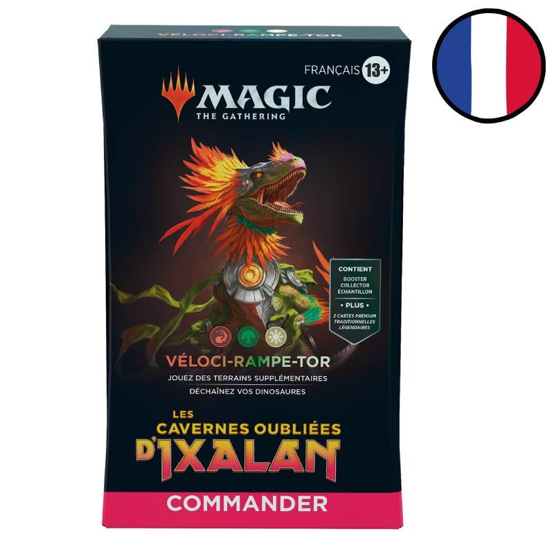Deck Commander Véloci-Rampe-Tor - Les cavernes oubliées d\'Ixalan - Magic - En Français