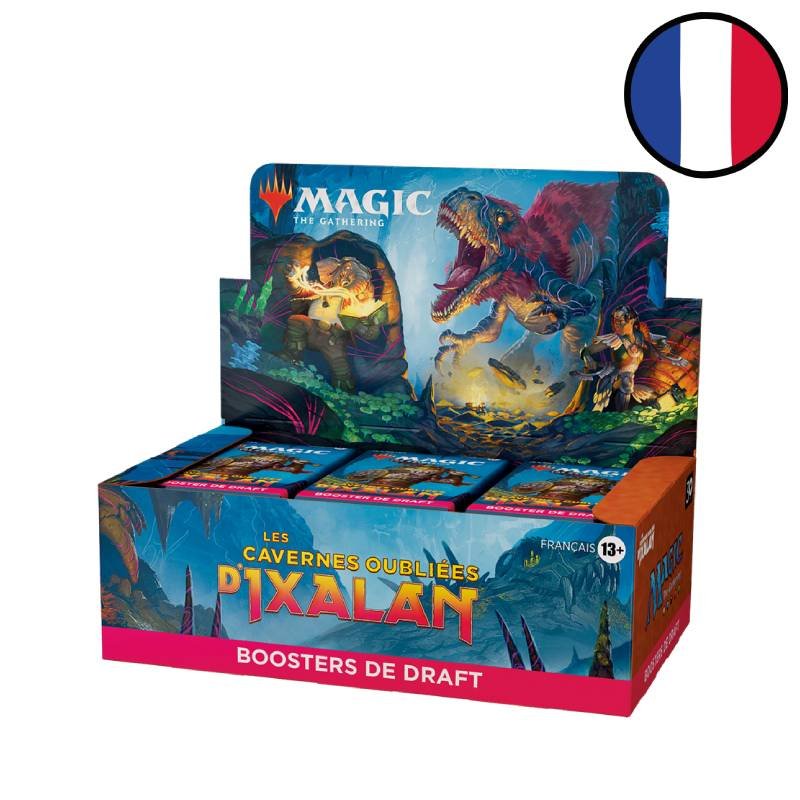 Boite de 36 boosters de draft Les cavernes oubliées d\'Ixalan - Magic - En Français