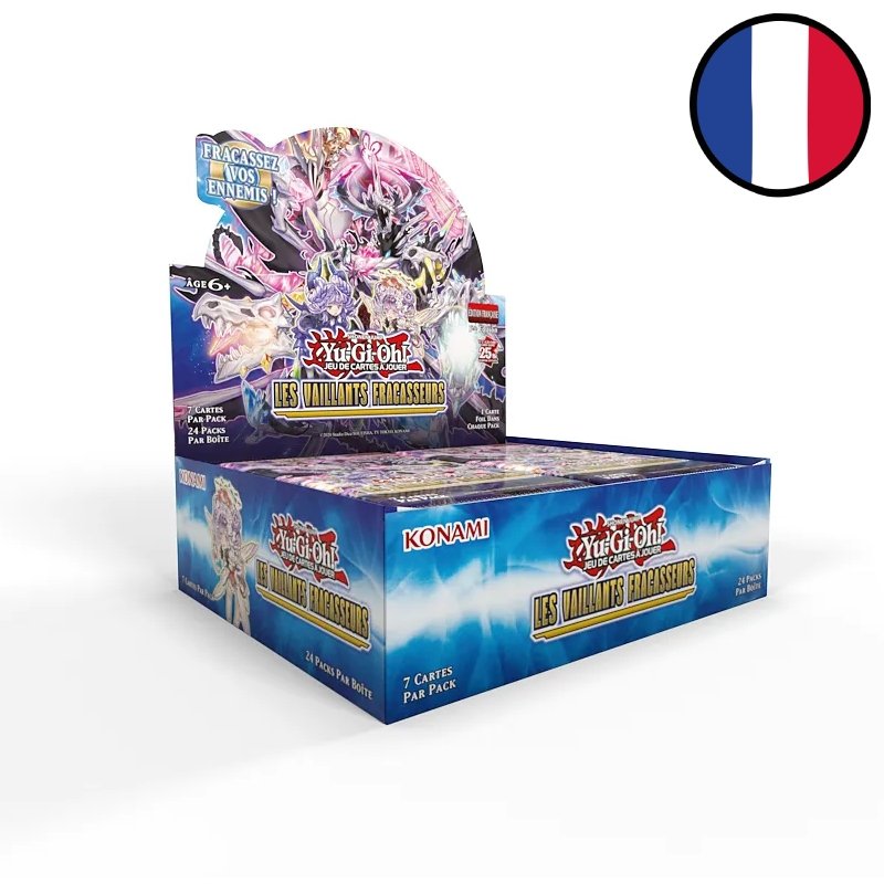 Boite de 24 Boosters Les Vaillants Fracasseurs - Yu-Gi-Oh! - En Français