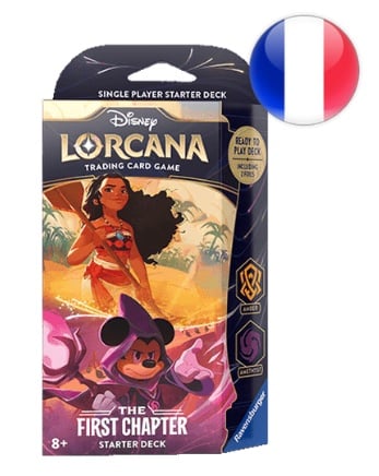 Lorcana - Deck de Démarrage Premier Chapitre - Moana et Mickey - Disney - En Français