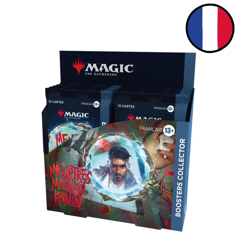 Boîte de 12 Boosters Collector Meurtres au manoir Karlov - Magic - En Français