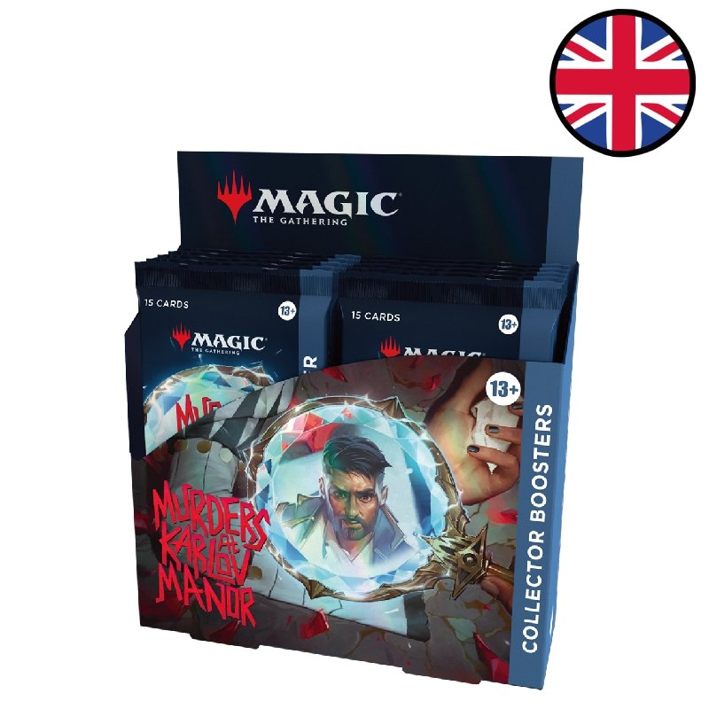 Boîte de 12 Boosters Collector Meurtres au manoir Karlov - Magic - En Anglais