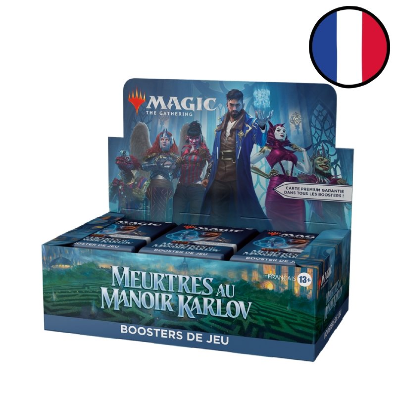 Boîte de 36 Boosters De Jeu Meurtres au manoir Karlov - Magic - En Français