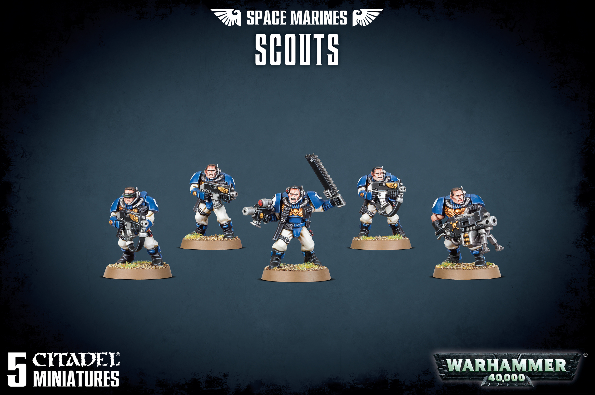 Scouts - 48-16- Space Marines - Warhammer 40.000