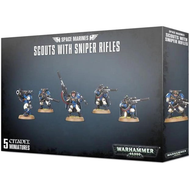 Scouts With Sniper Rifles - 48-29 - Space Marines - Warhammer 40.000