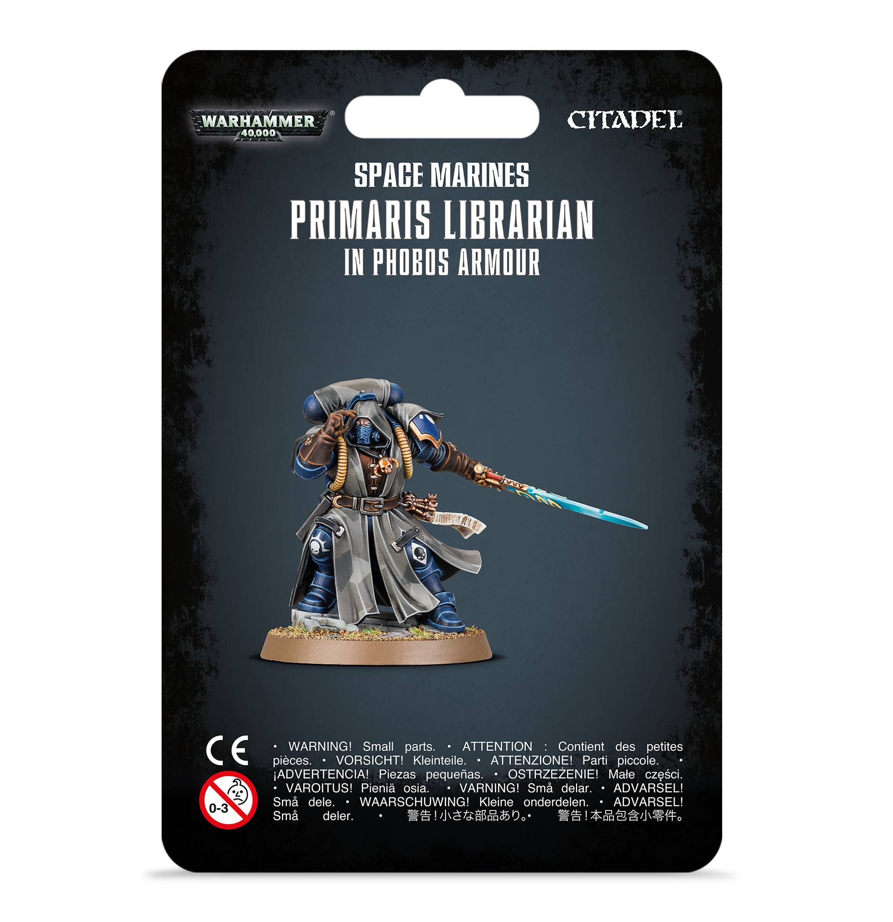 Primaris Librarian in Phobos Armour -48-67- Space Marines - Warhammer 40.000